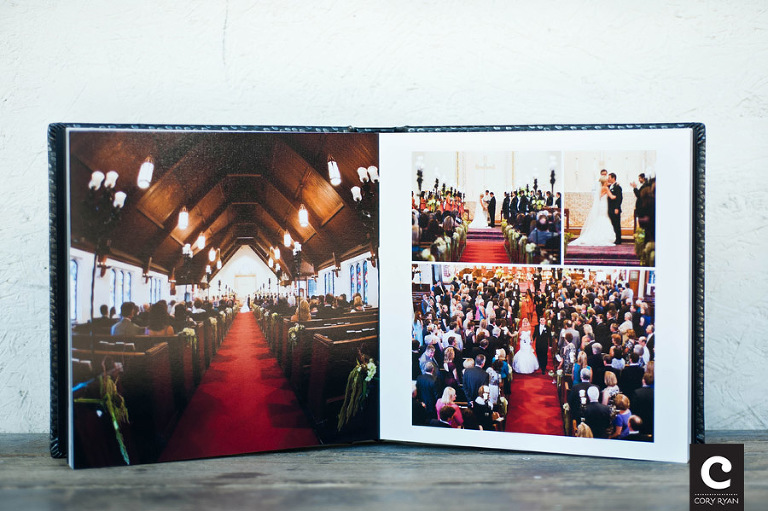 Austin church wedding album