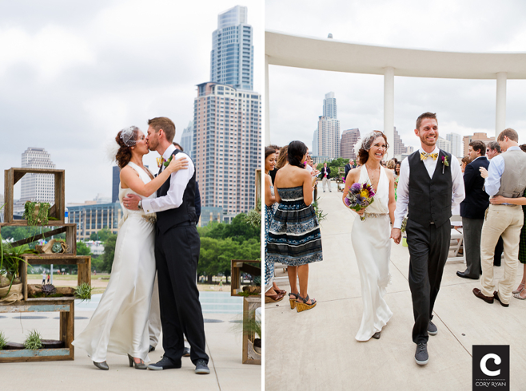 view of downtown austin from the long center