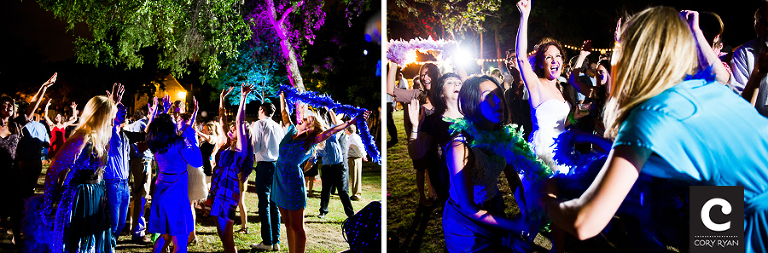 crazy dance party at French Legation