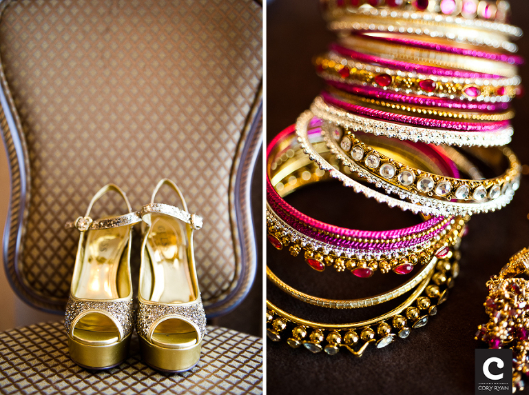 Brides Gold Guess Shoes