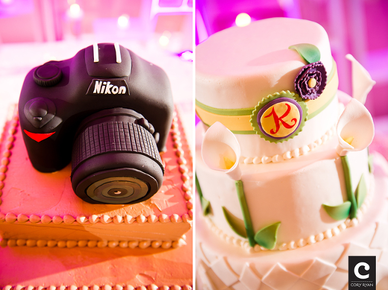 nikon camera grooms cake