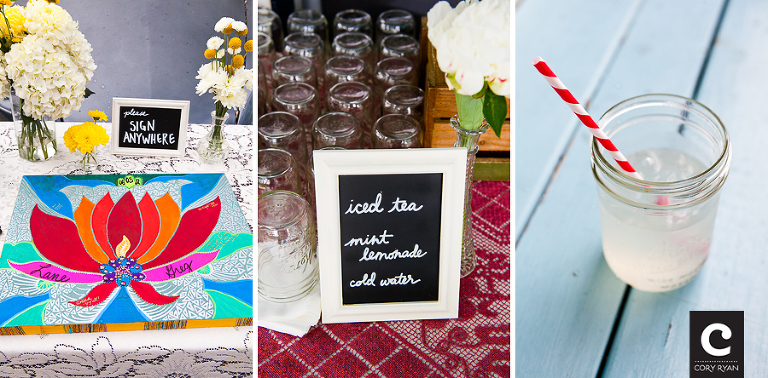 sign in table for wedding