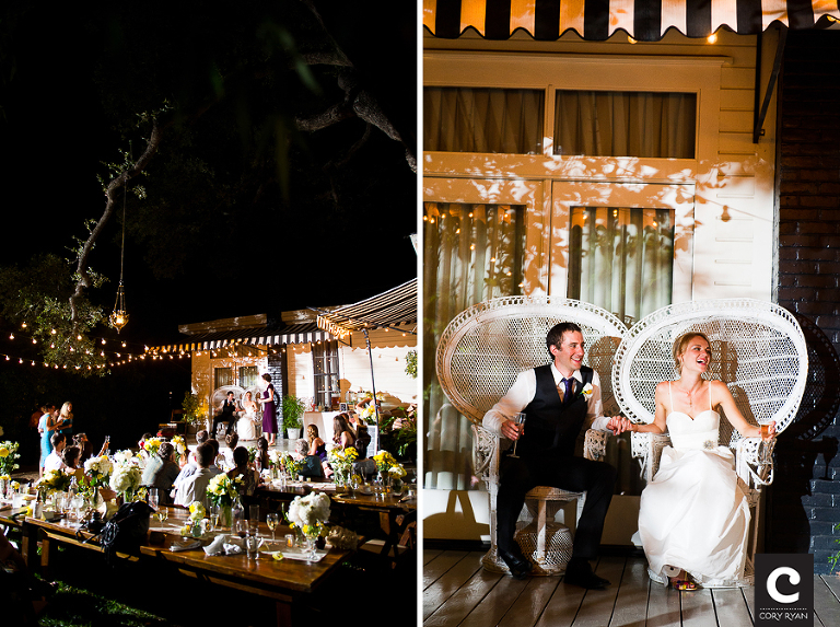 intimate outdoor wedding