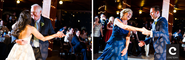 father daughter dance and mother son dance
