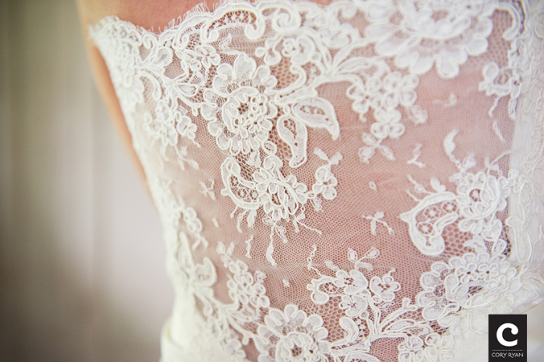 lace back dress