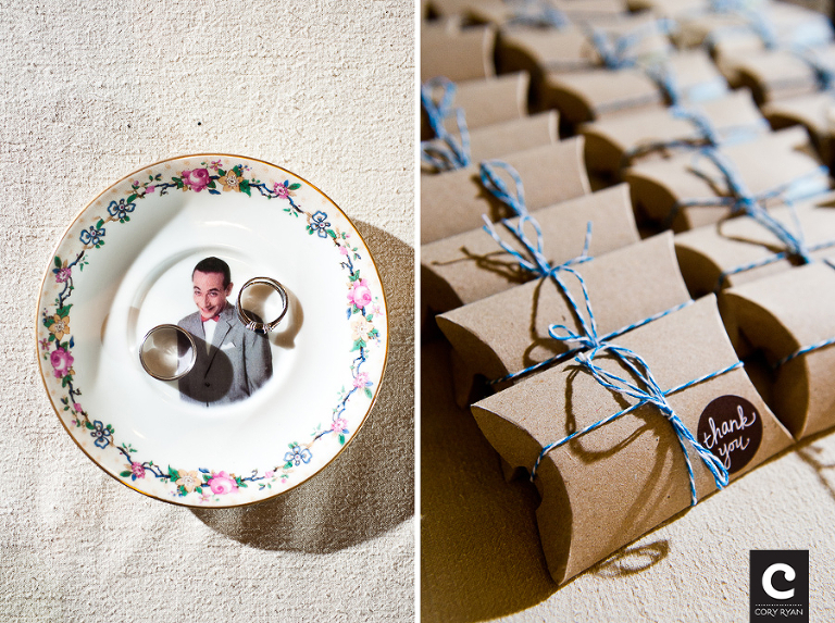 pee wee herman wedding ring holder