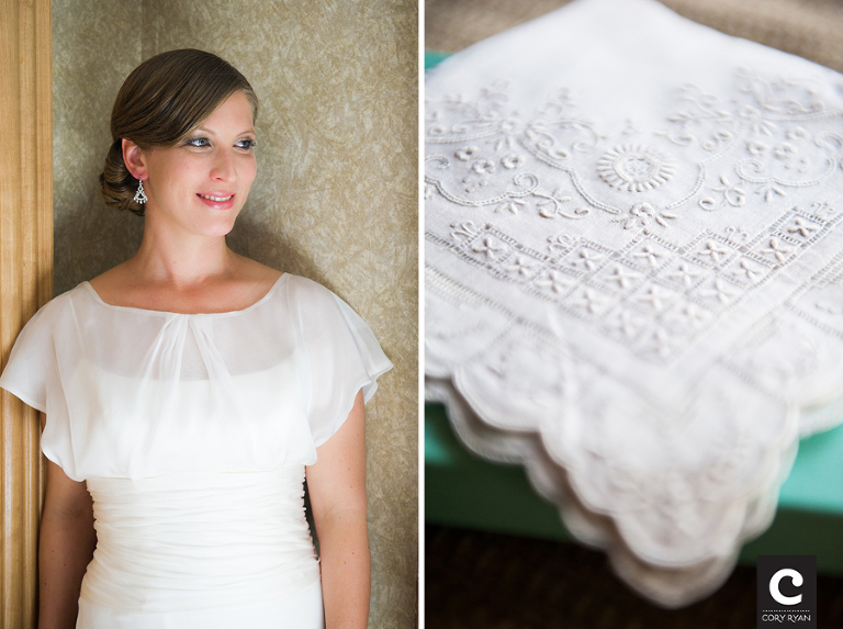 wedding hankerchief