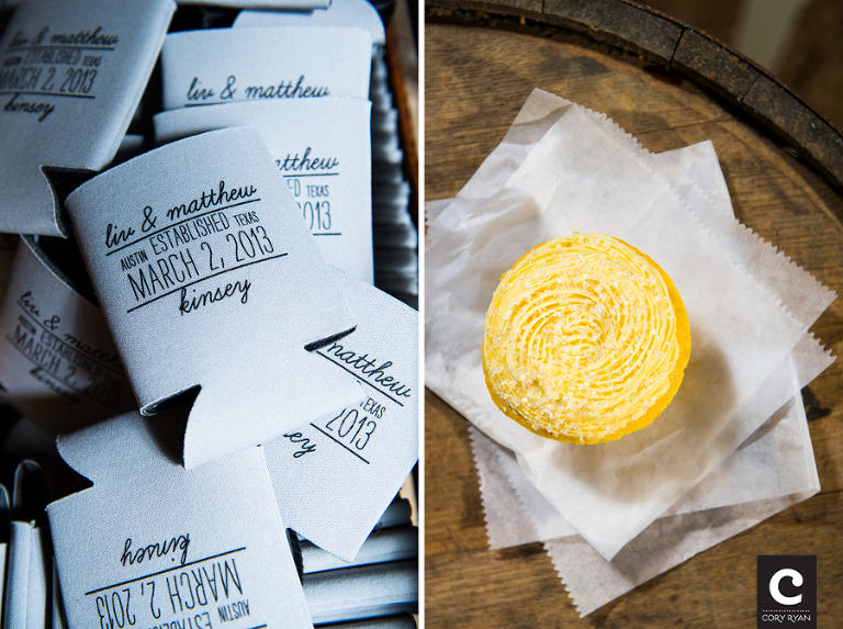 custom wedding koozies