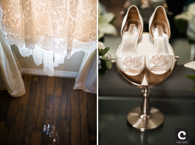 badgley mischka bridal shoes