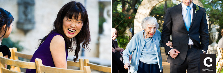 grandma at the wedding