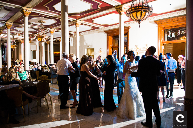 driskill hotel mezzanine wedding