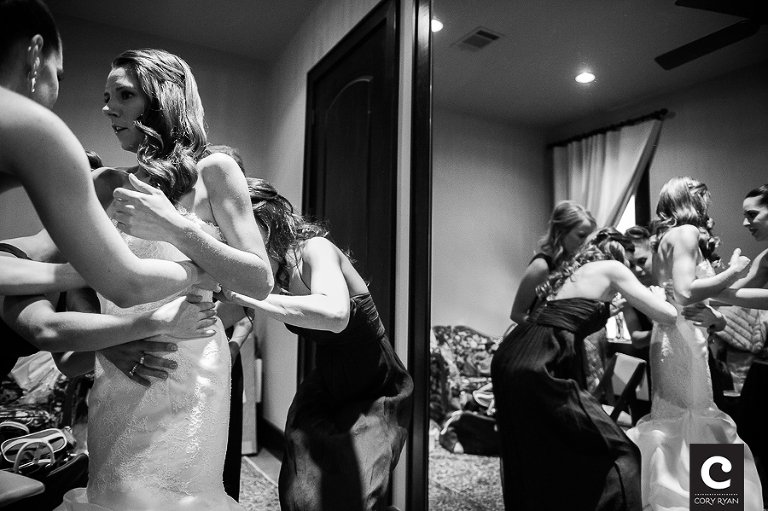 bridal dressing room