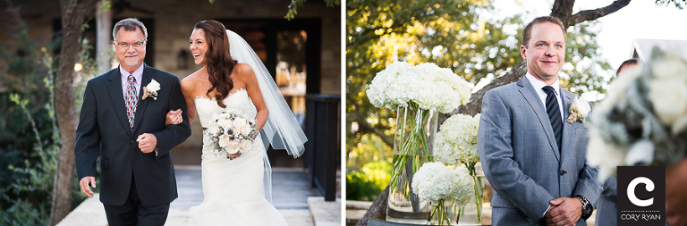 outdoor wedding ceremony