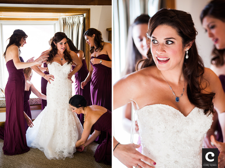 strapless white beaded wedding dress