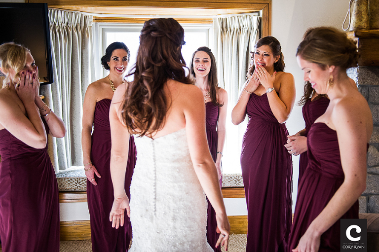 emotional bridesmaids
