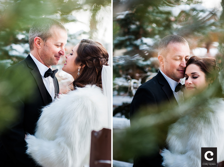 creative wedding portraits