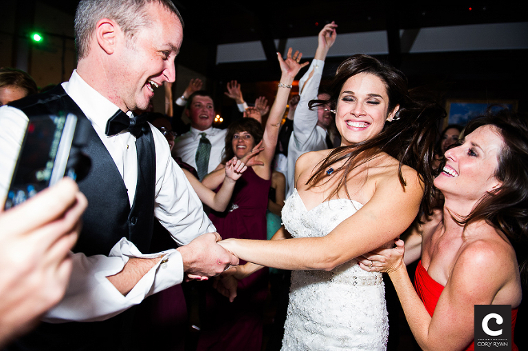 bride dancing
