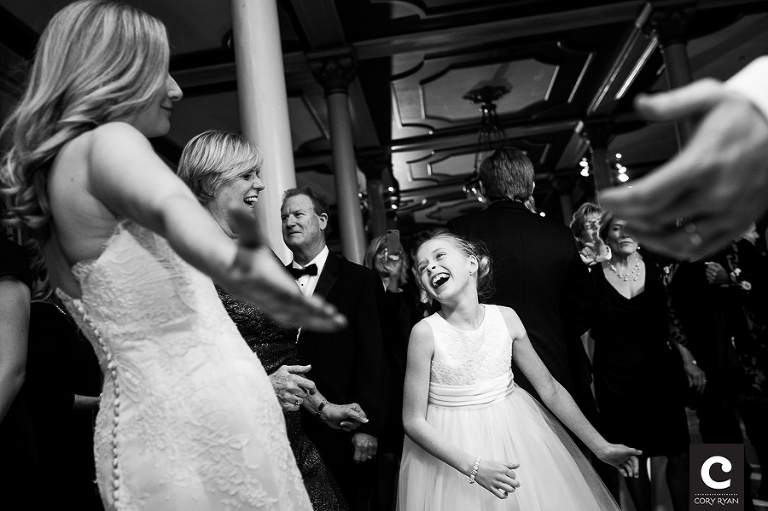 reception dancing