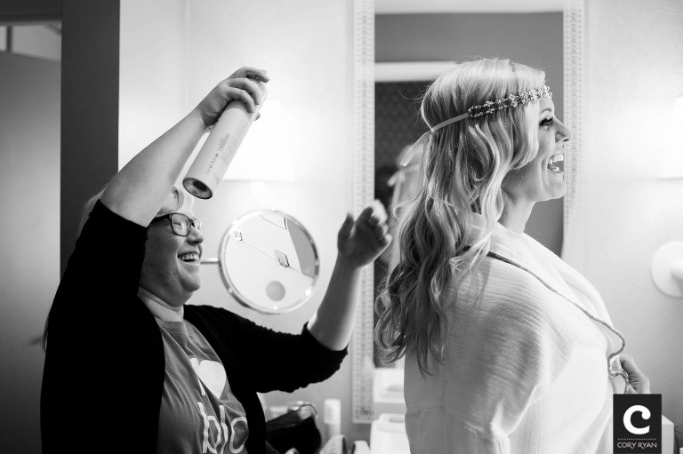 black and white wedding photography