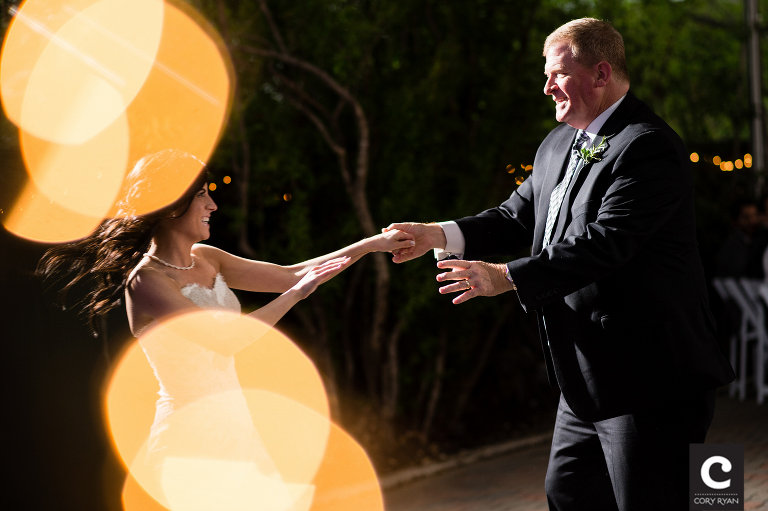 father and daughter dance