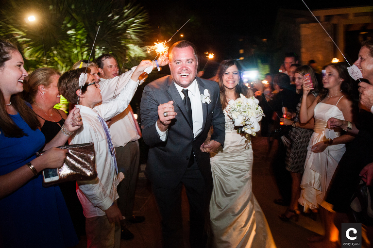 sparkler wedding exit
