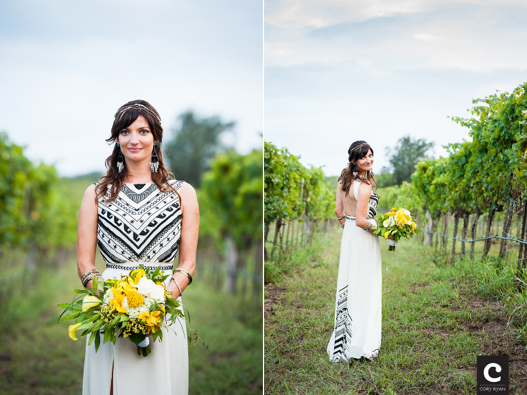 Mara Hoffman Free People wedding dress