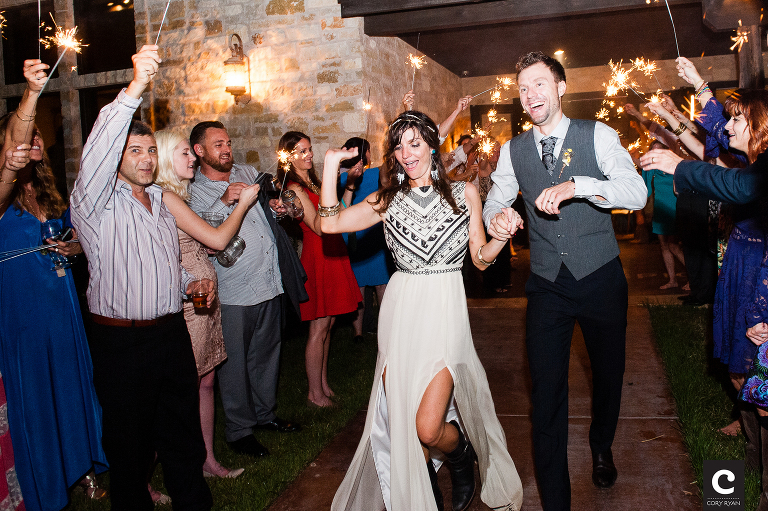 sparkler exit