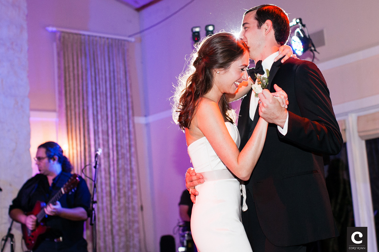 first dance indoor uplighting