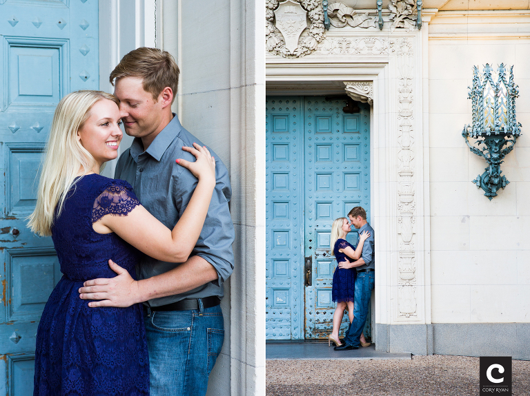 UT Austin engagement photos