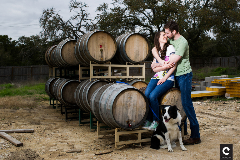 Jester King Brewery Engagement Session