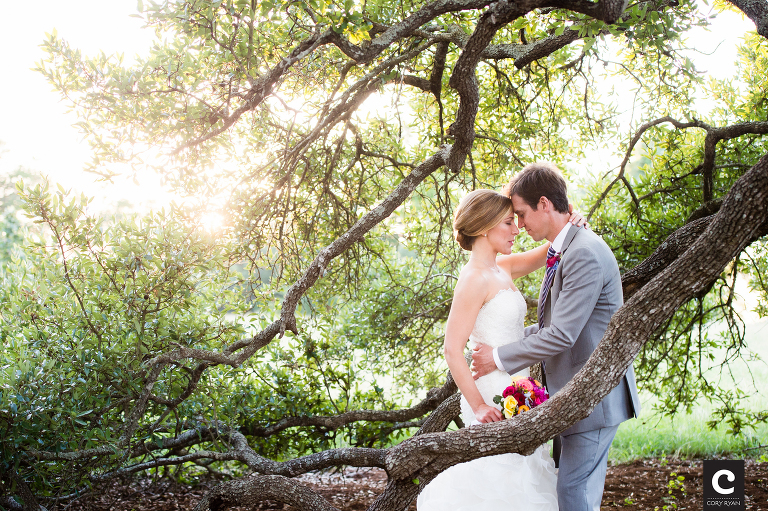 outdoor nature wedding
