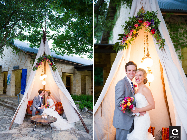 wedding tipi
