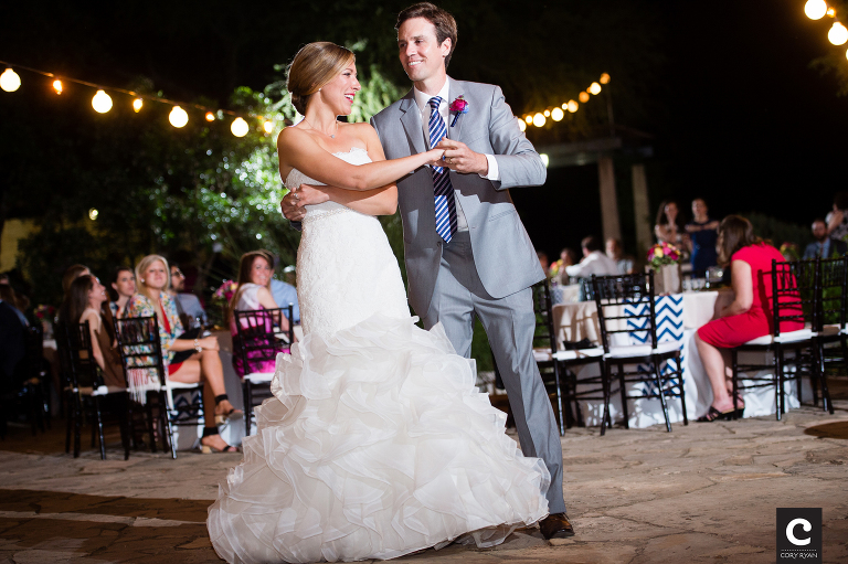 romantic wedding lighting