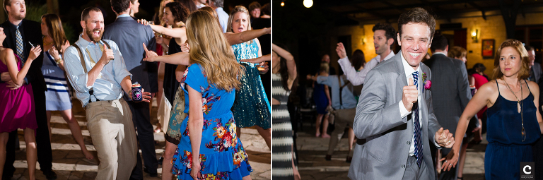 outdoor dancing wedding