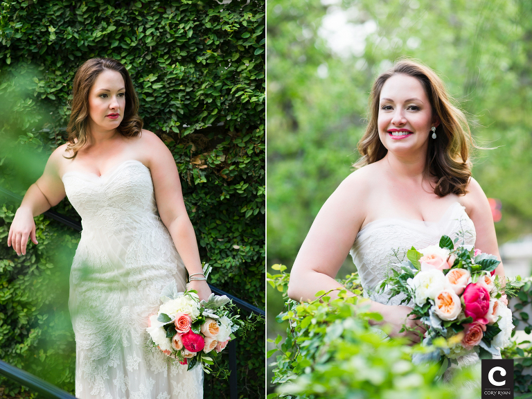 bridal portraits hotel