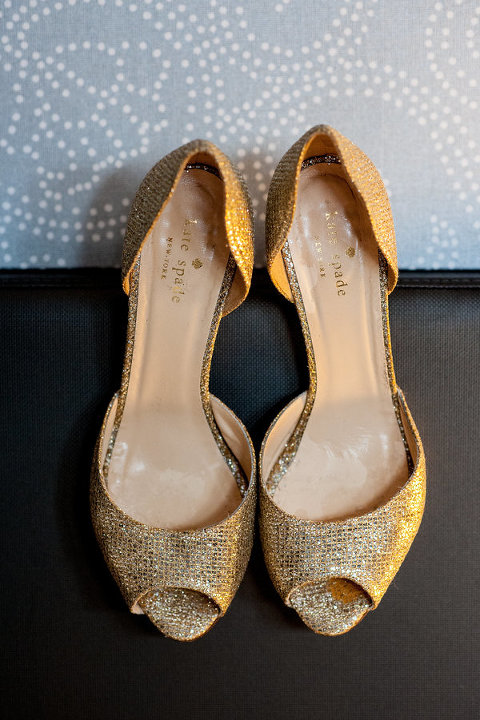 kate spade wedding gold