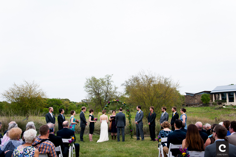 wildflower center wedding ceremony