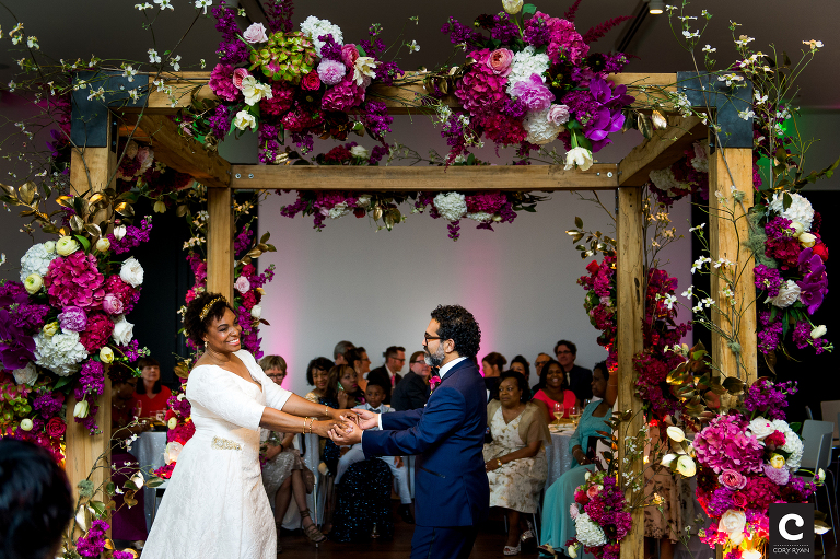 hindu and western wedding