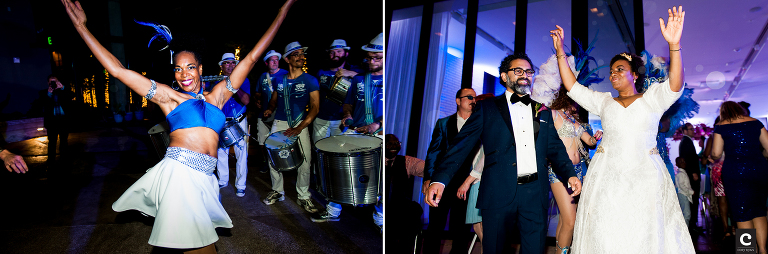 wedding samba performance