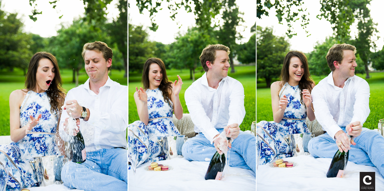 funny engagement session moments