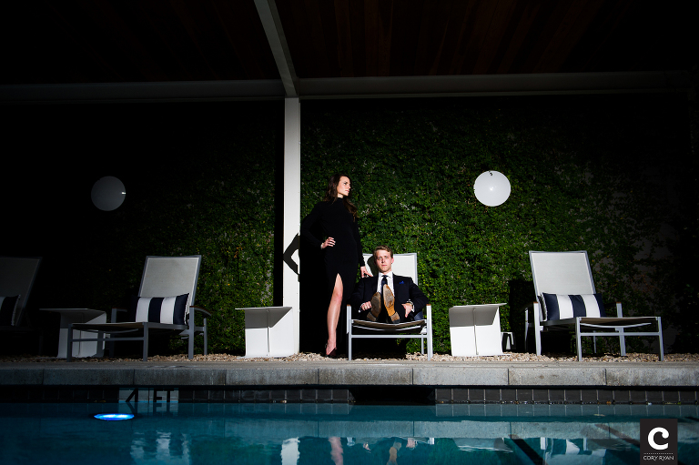creative wedding portraits