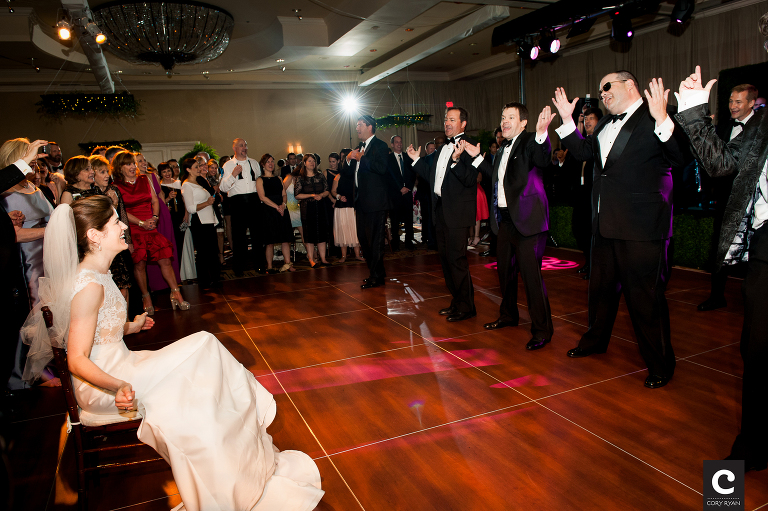 surprise wedding performance