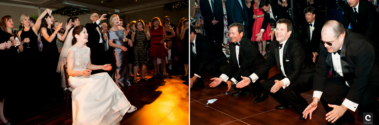 groomsmen synchronized dance