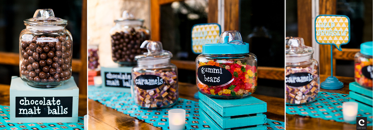 wedding dessert candy bar