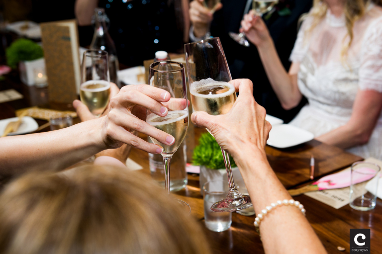 champagne toast