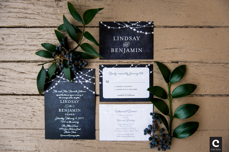 winter wedding invitations