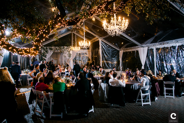 allan house winter wedding