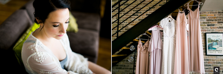 blush bridesmaid dresses