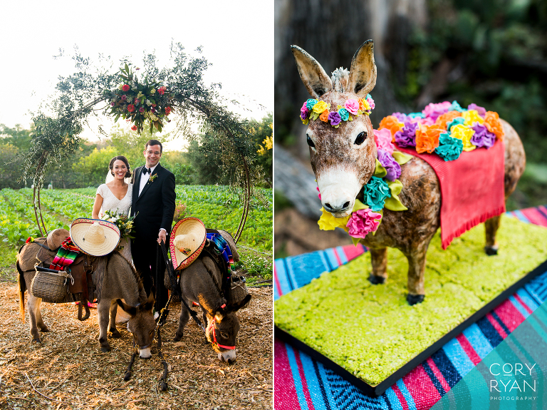 donkey wedding cake realistic