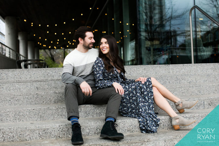 urban austin engagement photos